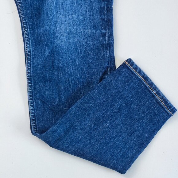 Silver Jeans Tuesday skinny stretchy dark wash indigo blue women's size W27 L29 - Picture 9 of 14